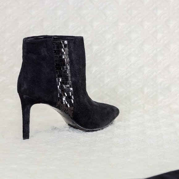 NWOT Nine West Suede and sequin booties - 10M - Picture 6 of 6